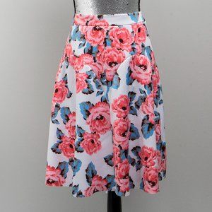 NWOT 🌟Host Pick 🌟INC floral a line skirt = 18 W